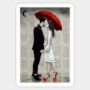 Love rain Sticker